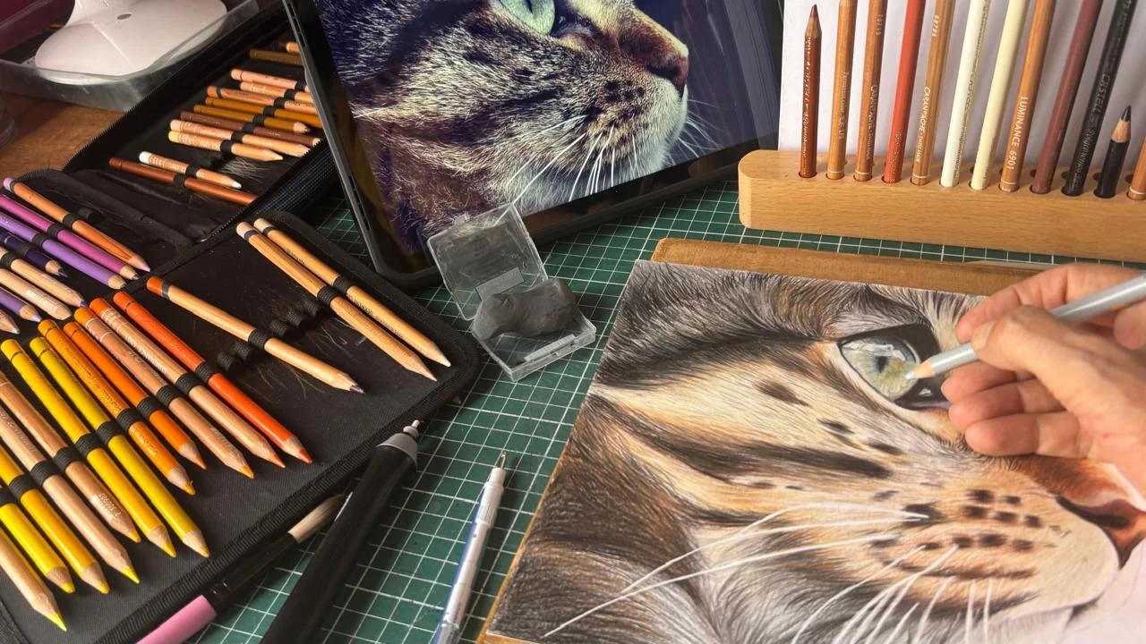 Portrait de chien par Cellestine